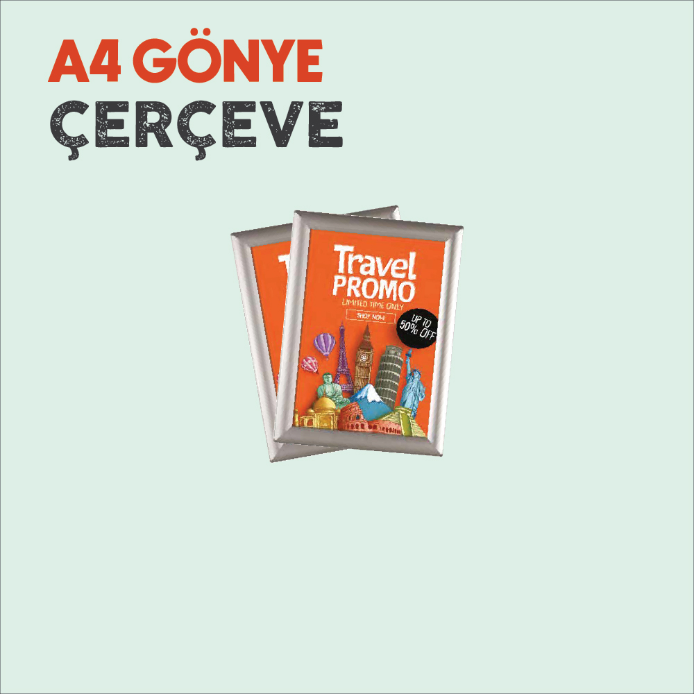 Eko Çerçeve 25 mm Gönye | 21x30 cm | 10’lu Paket