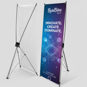 X Banner Stand | Hafif ve Dayanıklı | Kolay Kurulum | Taşınabilir
